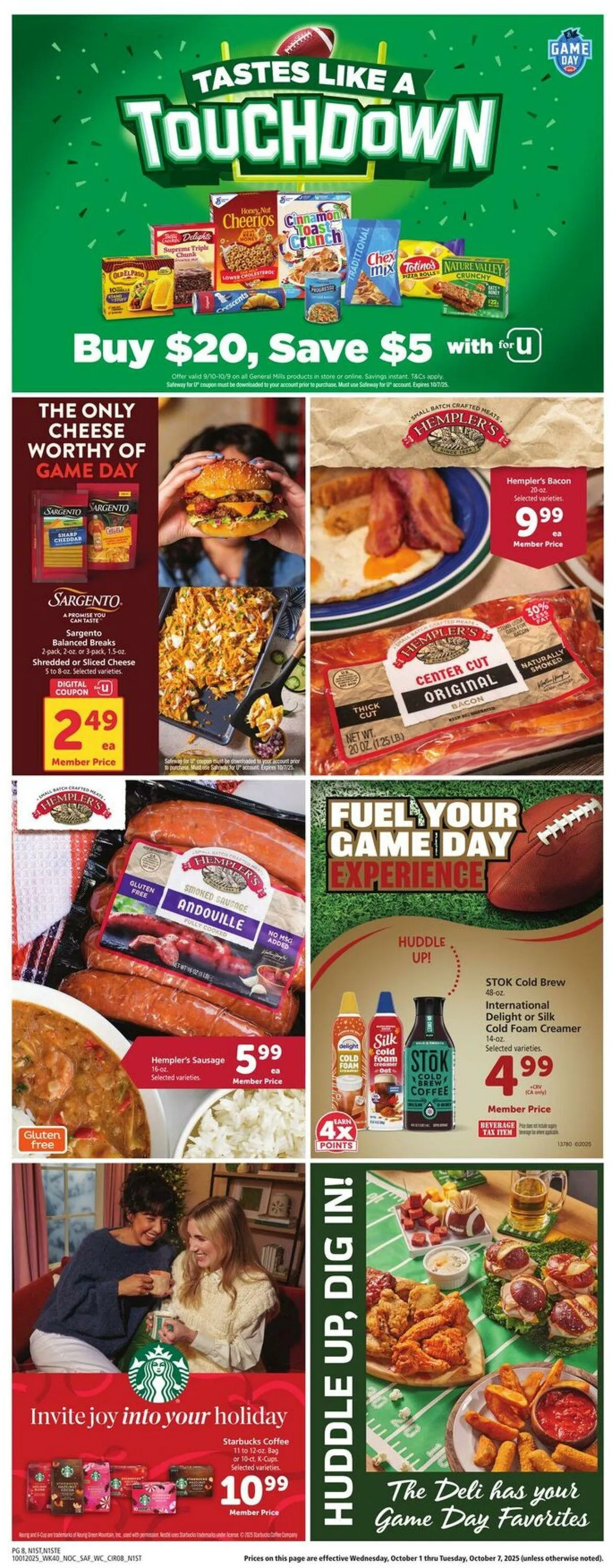 Weekly ad Safeway Current weekly ad from October 1 to October 7 2025 - Page 8