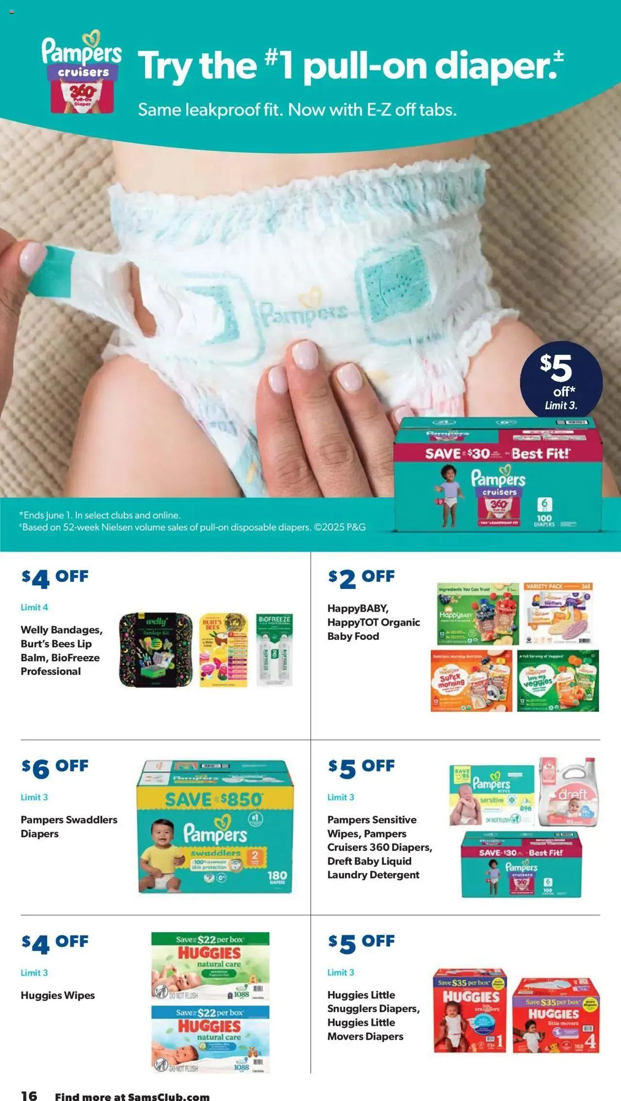Weekly ad Sam's Club Savings Book May 2025 from April 30 to June 1 2025 - Page 16