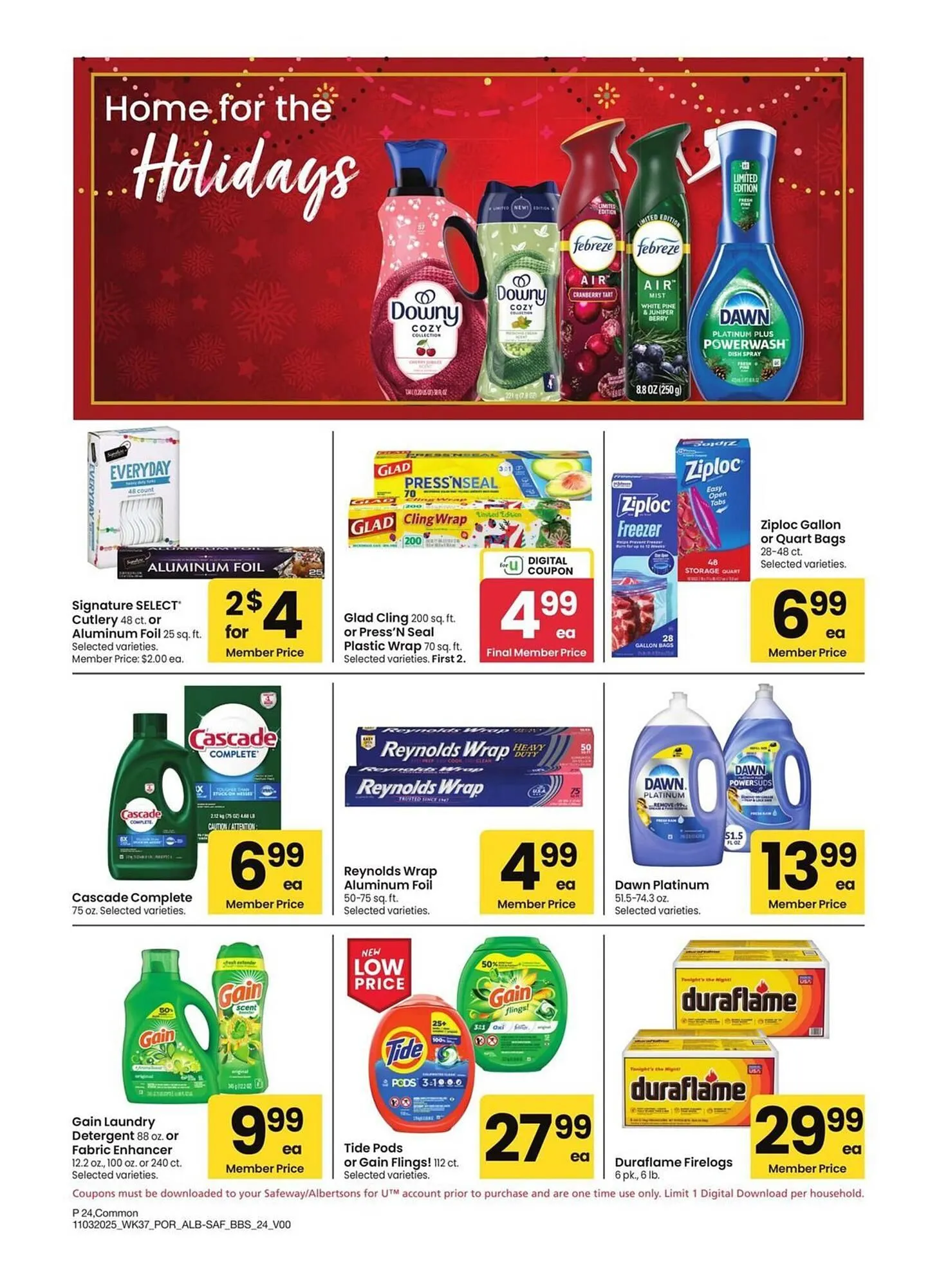 Weekly ad Albertsons weekly ad from November 3 to November 30 2025 - Page 24