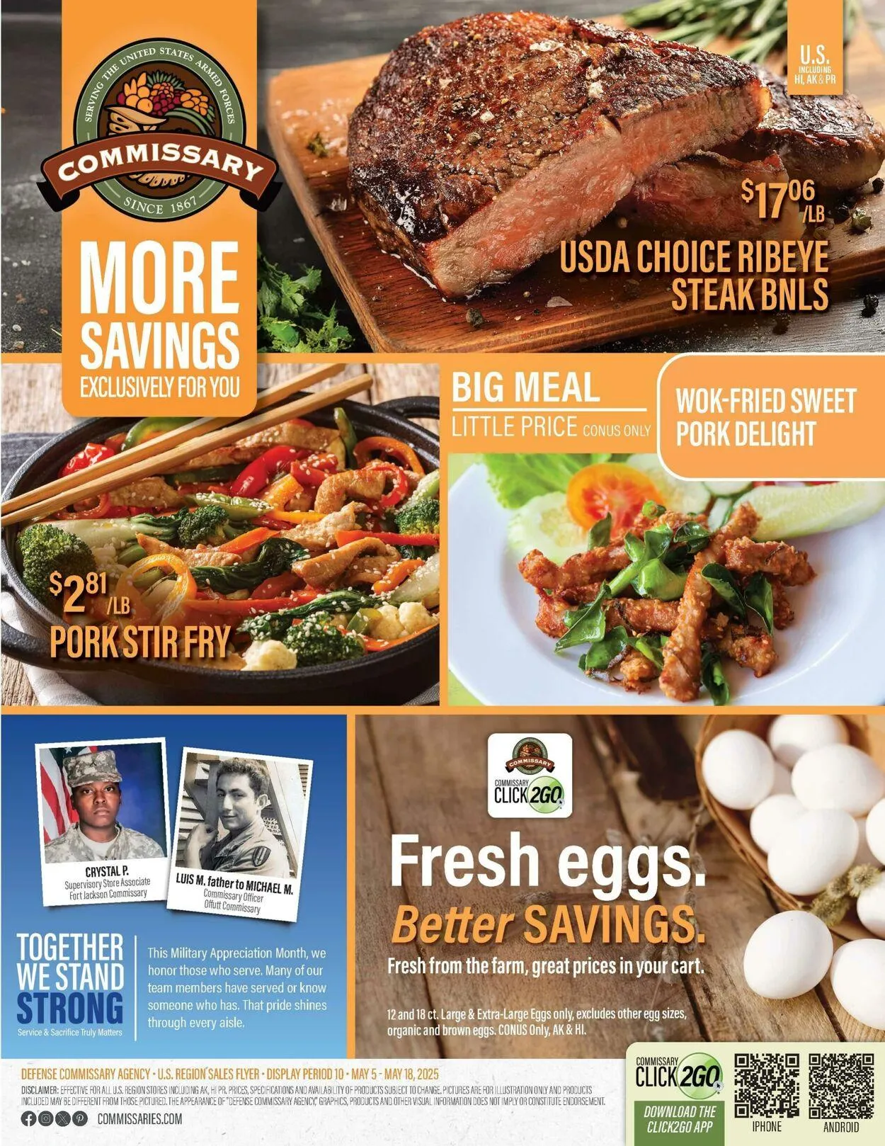 Weekly ad Commissary - Fort Irwin from May 12 to May 25 2025 - Page 1