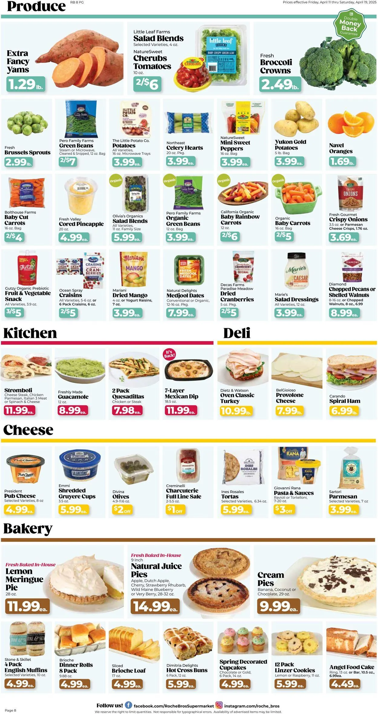 Weekly ad Roche Bros from April 11 to April 17 2025 - Page 8