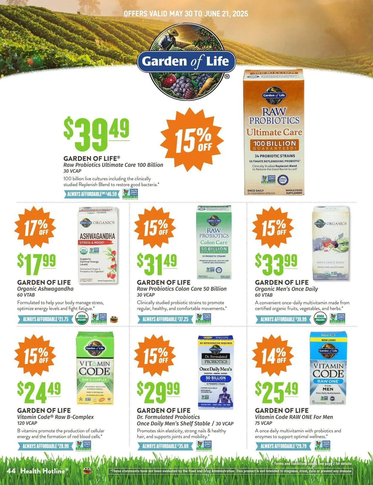 Weekly ad Natural Grocers from June 2 to June 18 2025 - Page 44