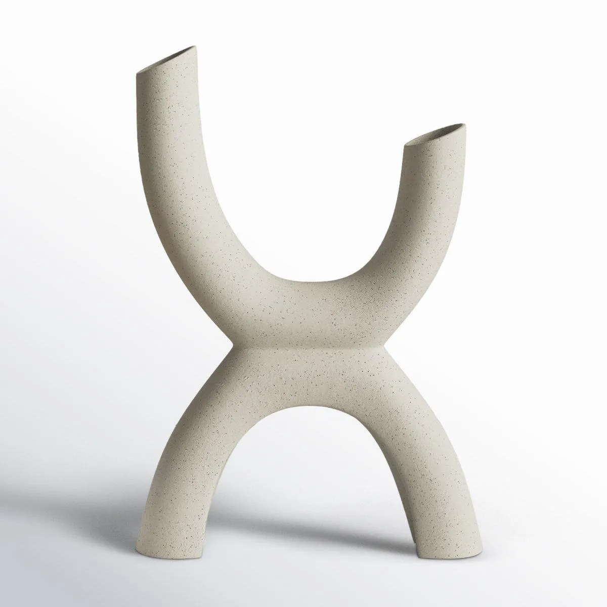 Helga 12'' Handmade Ceramic Table Vase
