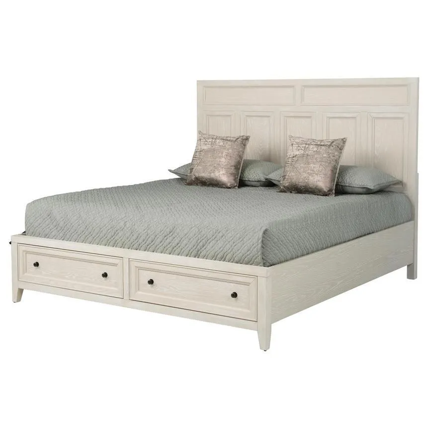 King Storage Bed