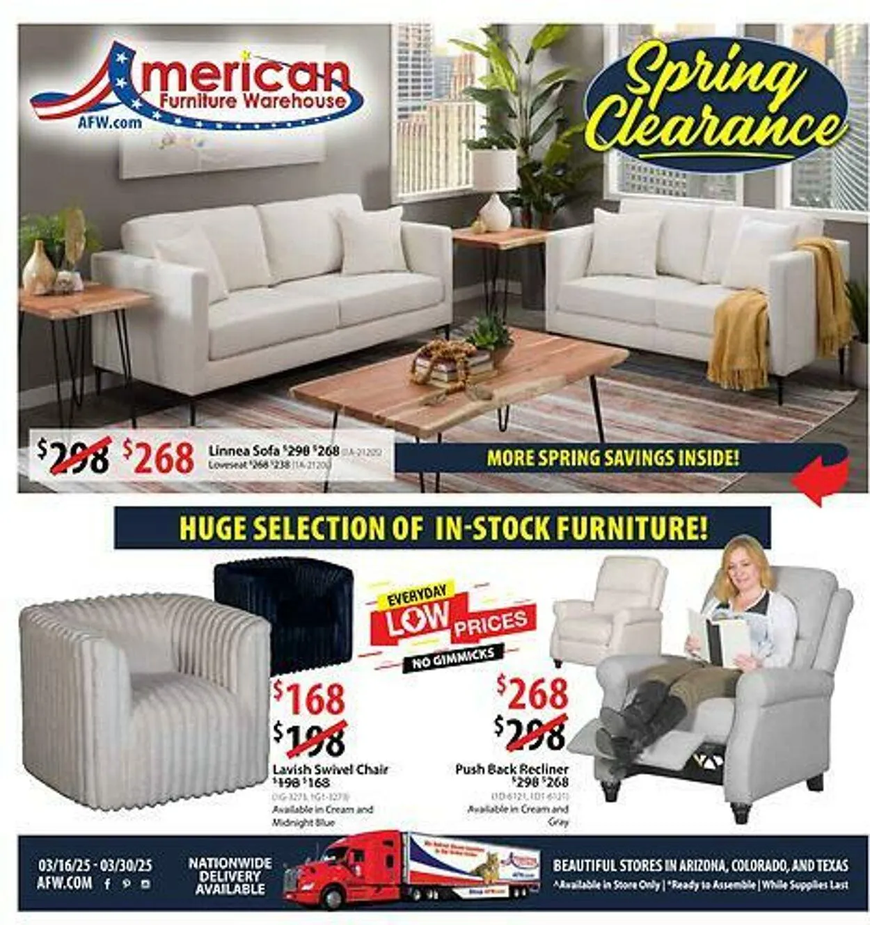 American Furniture Warehouse Current weekly ad - 1