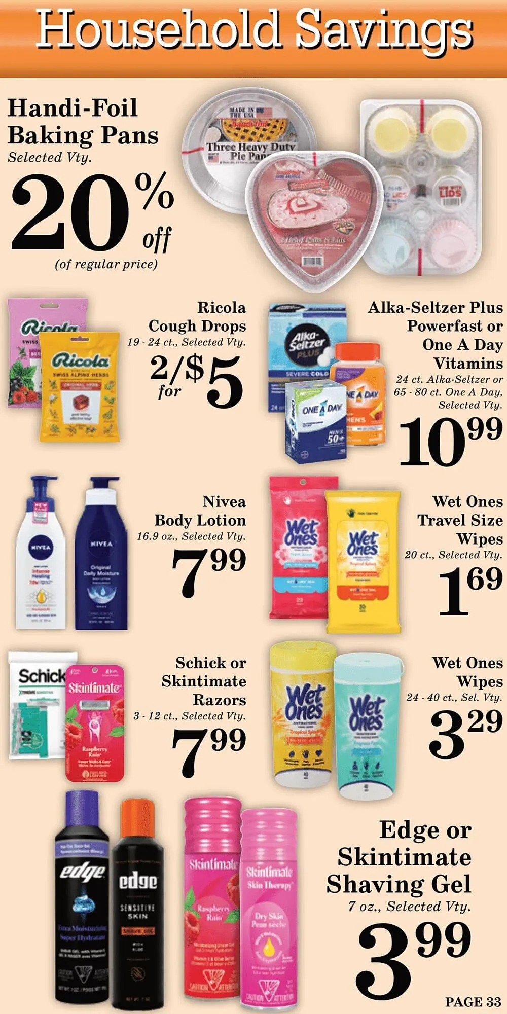 Weekly ad Harvest Foods weekly ad from December 31 to February 3 2026 - Page 34
