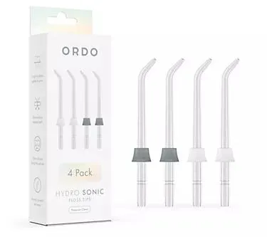 Ordo Premium Clean Hydro Sonic Floss Tips - 4 Pack