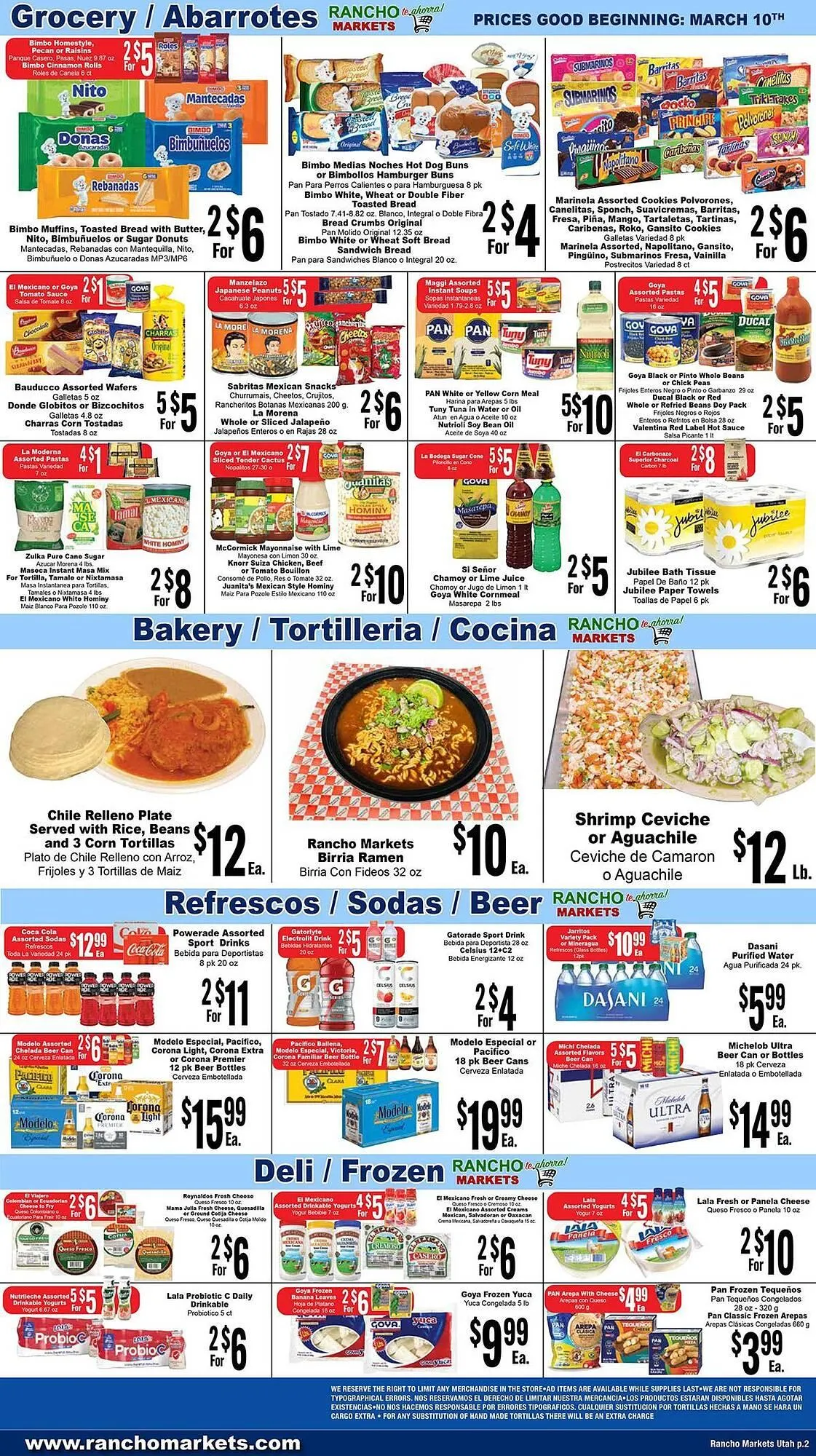 Weekly ad Rancho Markets weekly ad from March 10 to March 16 2026 - Page 2