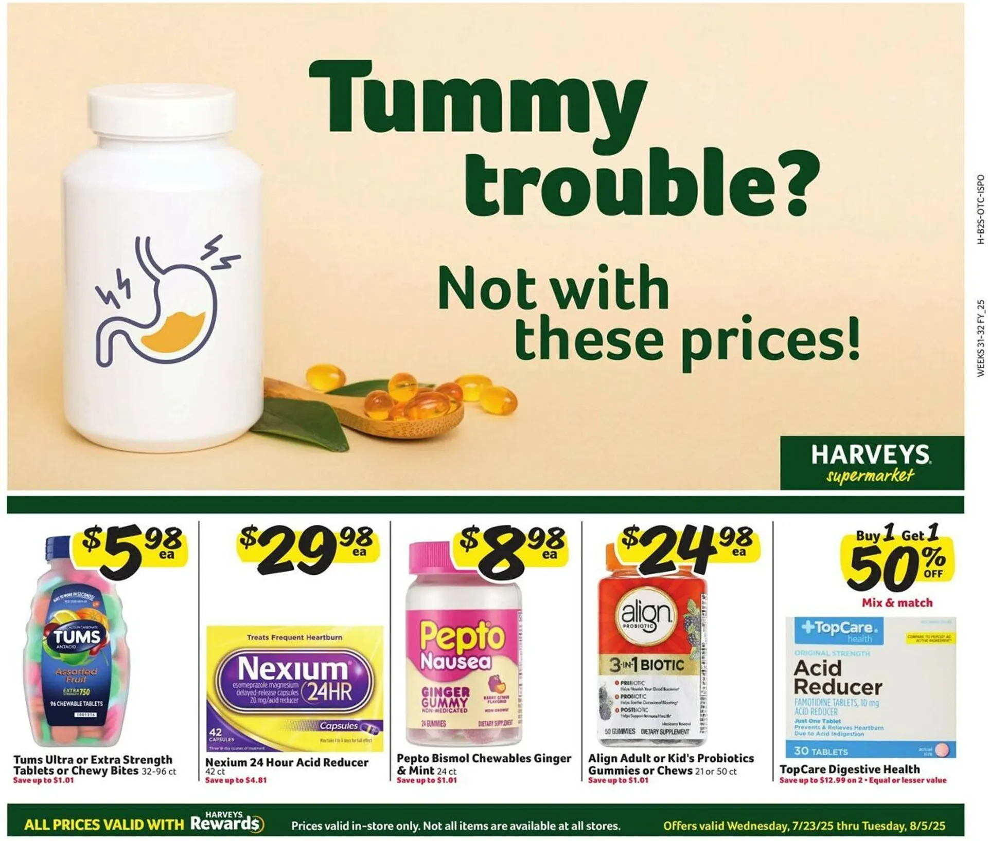Weekly ad Harveys Supermarkets Weekly Ad from July 23 to August 5 2025 - Page 8