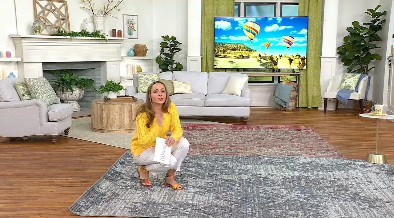 Veranda Living 7'x10' Cyprus Global Diamond In/Outdoor Rug