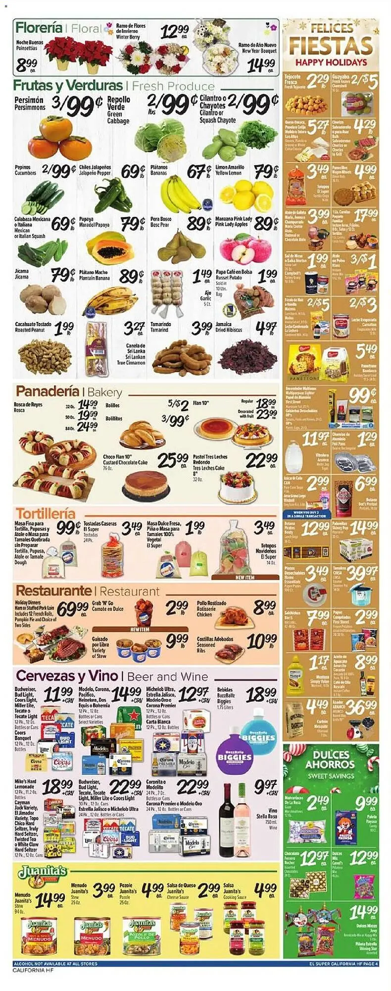 Weekly ad El Super weekly ad from December 24 to January 2 2026 - Page 4