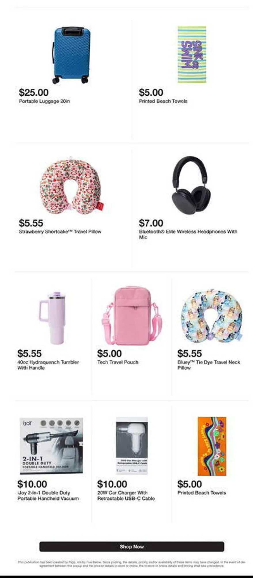 Weekly ad Five Below Weekly Ad from April 8 to April 14 2025 - Page 7