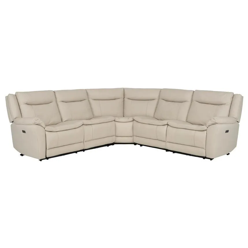 Leather Sectional Sofa with 5PCS/2PWR