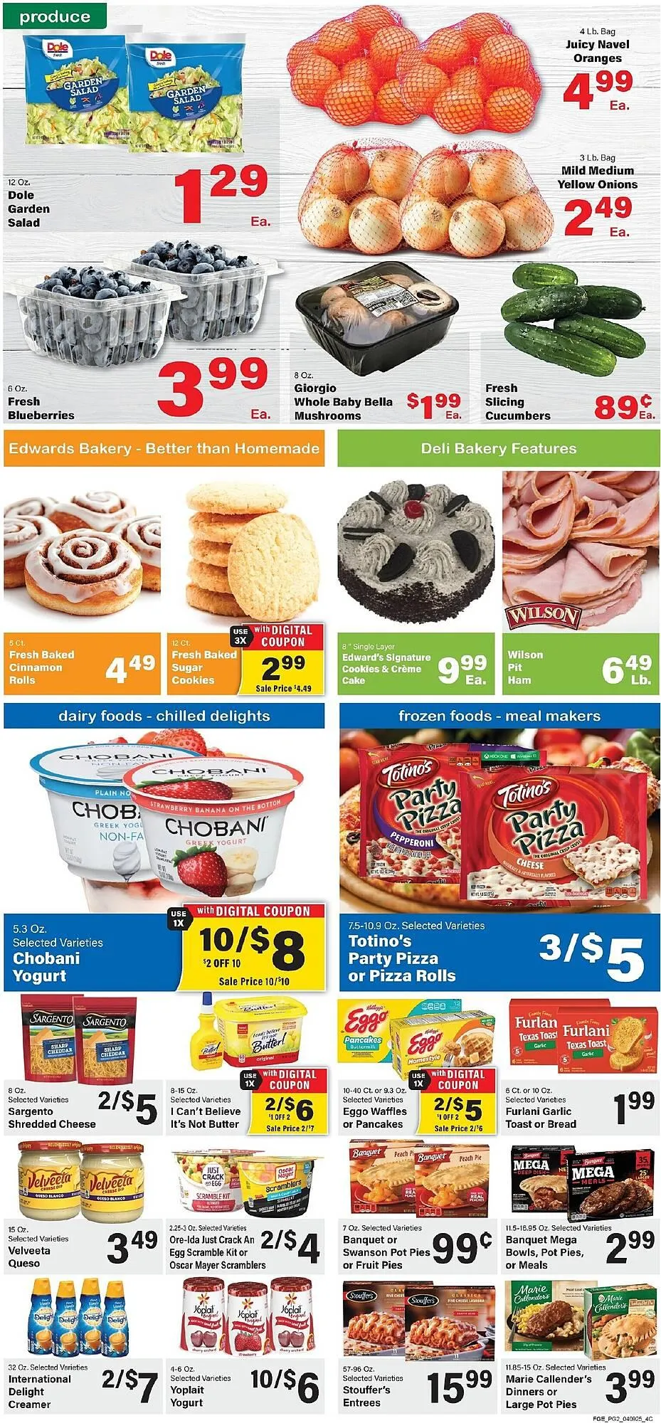 Weekly ad Edwards Food Giant Weekly Ad from April 9 to April 15 2025 - Page 2