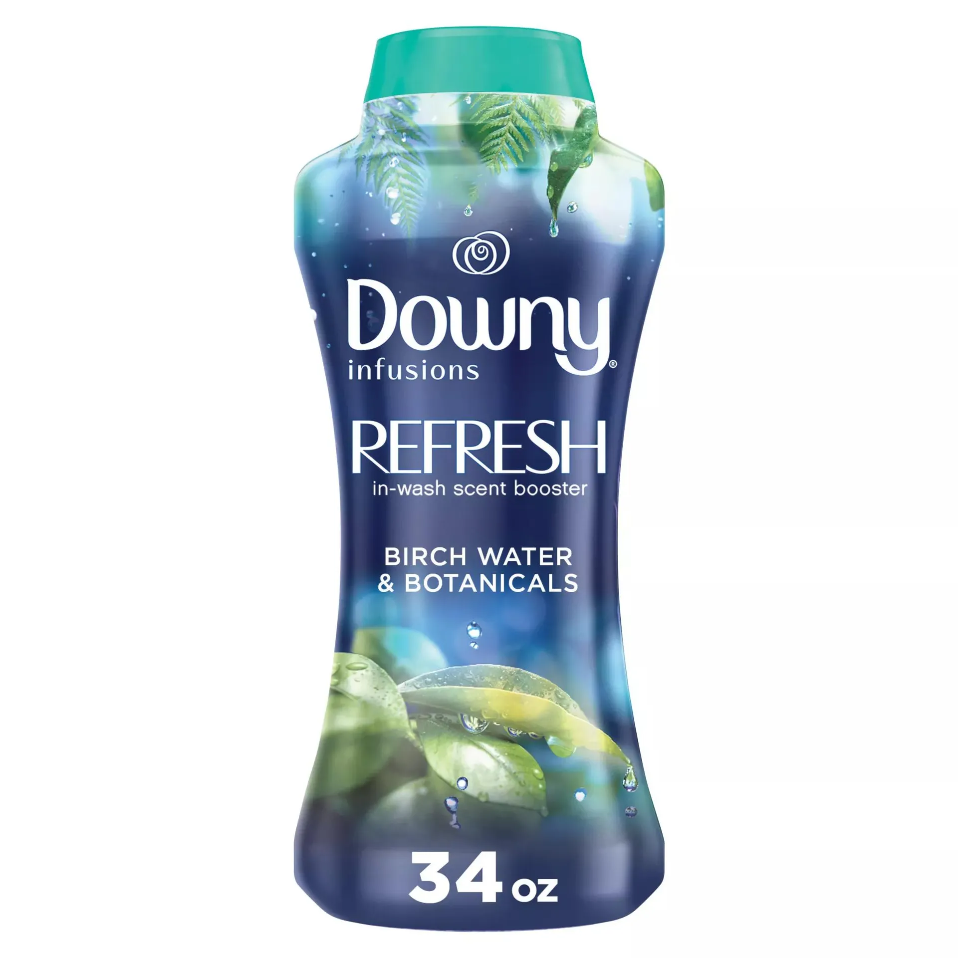 Downy Infusions In-Wash Scent Booster Beads, 34 oz. - Refresh, Birch Water & Botanicals