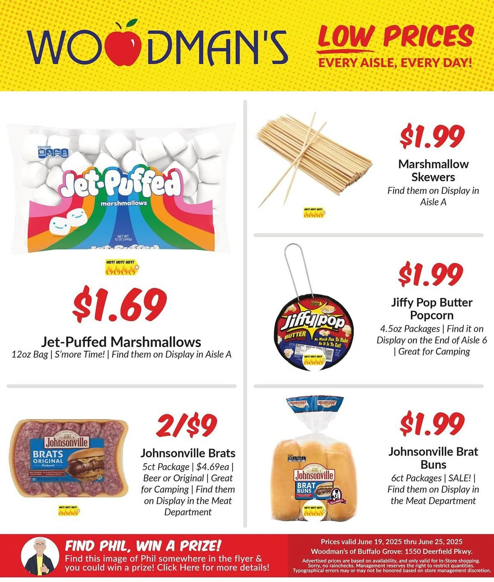 Weekly ad Woodman's Weekly Ad from June 19 to June 25 2025 - Page 1