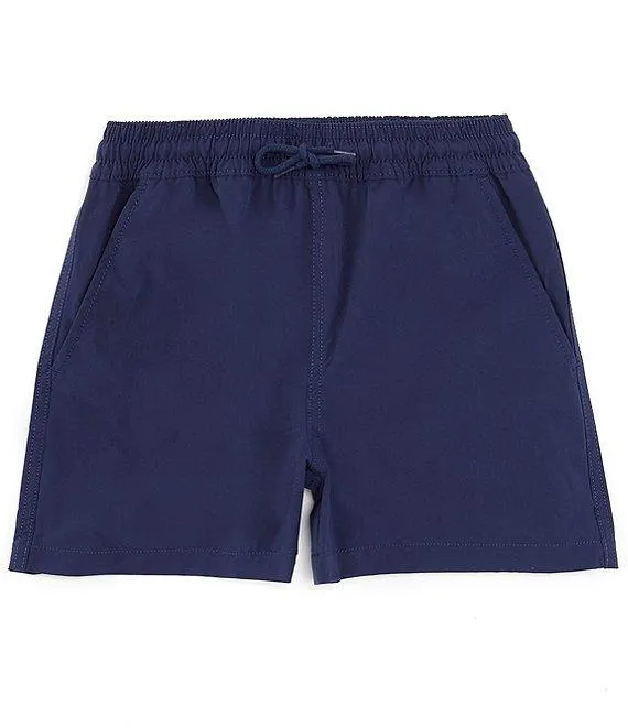 Little Boys Synthetic Patriotic Pull-On Shorts