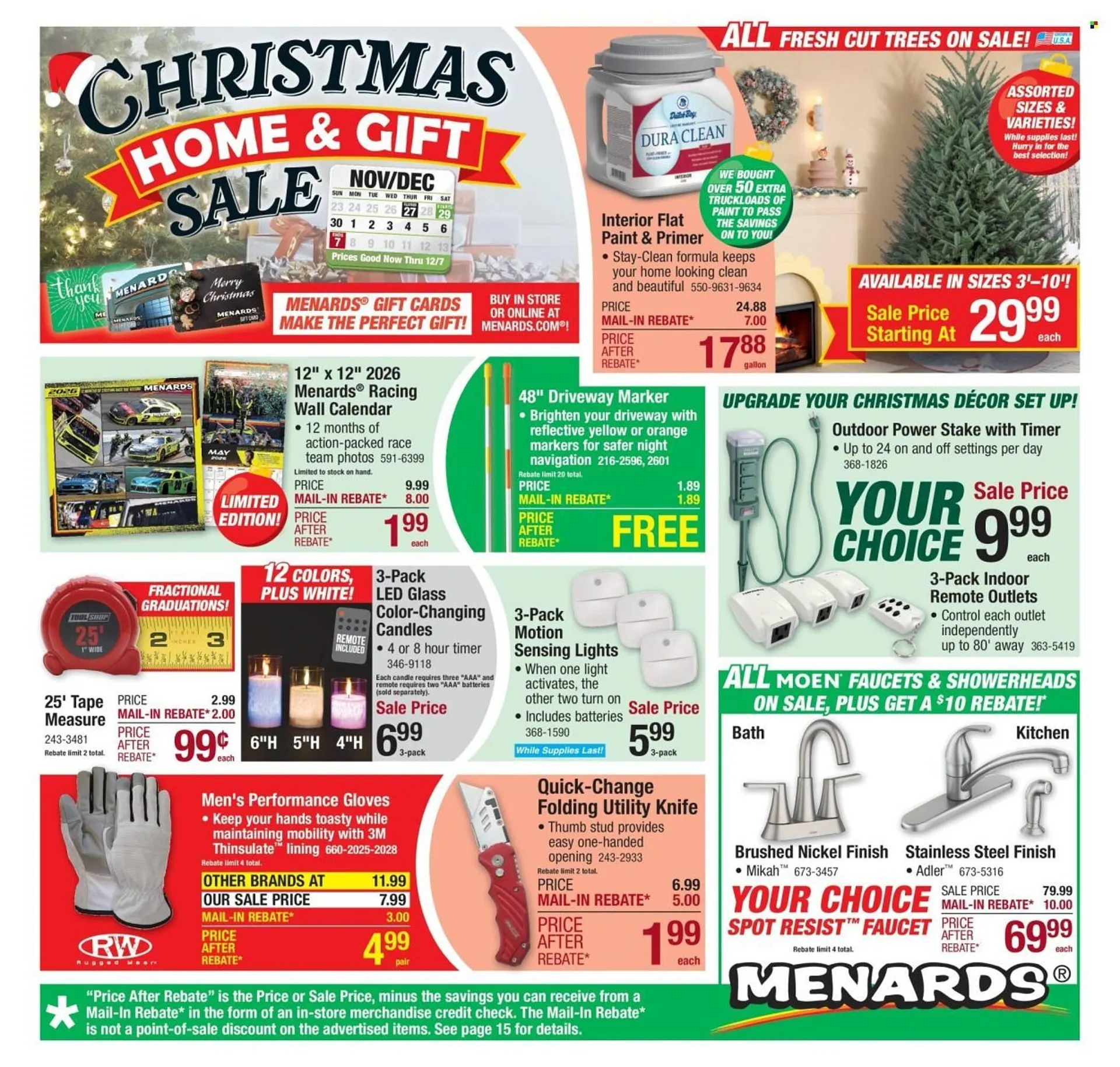 Menards weekly ad - 1