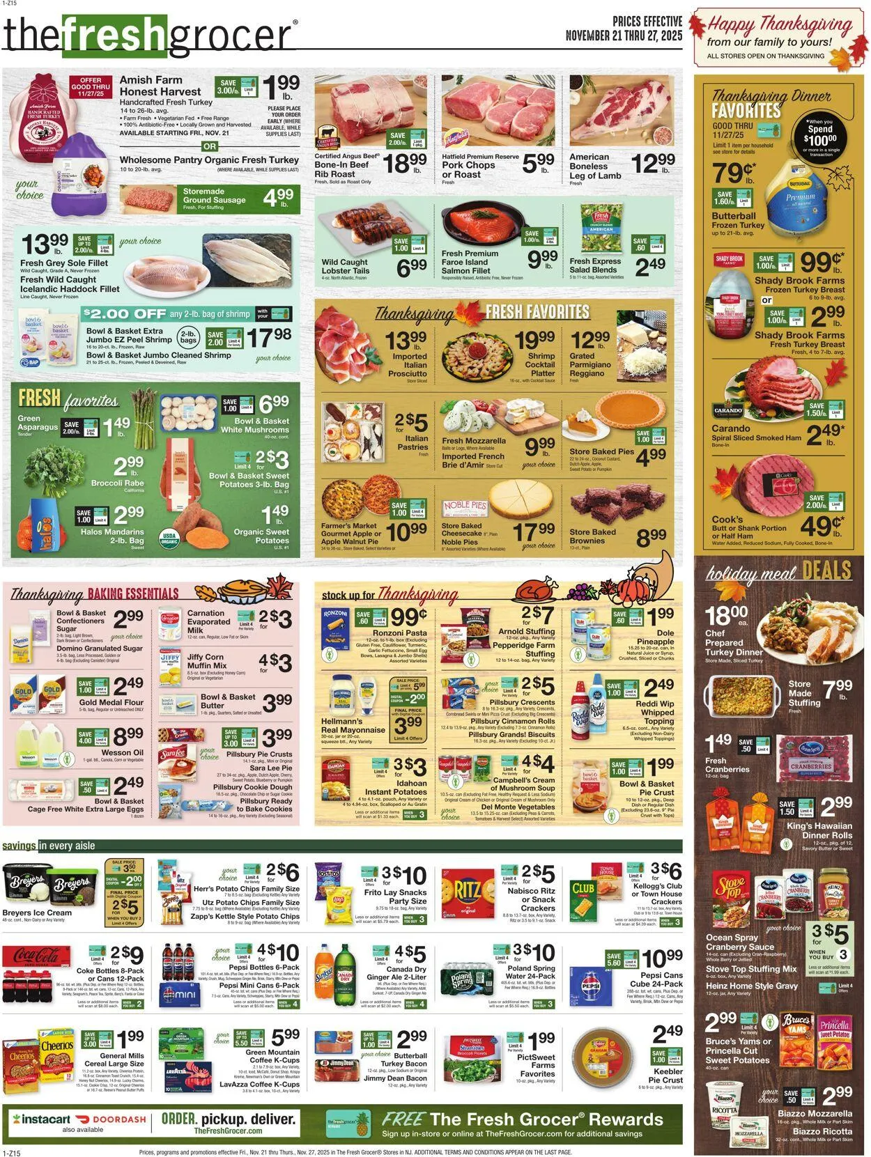 Weekly ad Gerrity's Supermarkets Current weekly ad from November 20 to November 27 2025 - Page 1