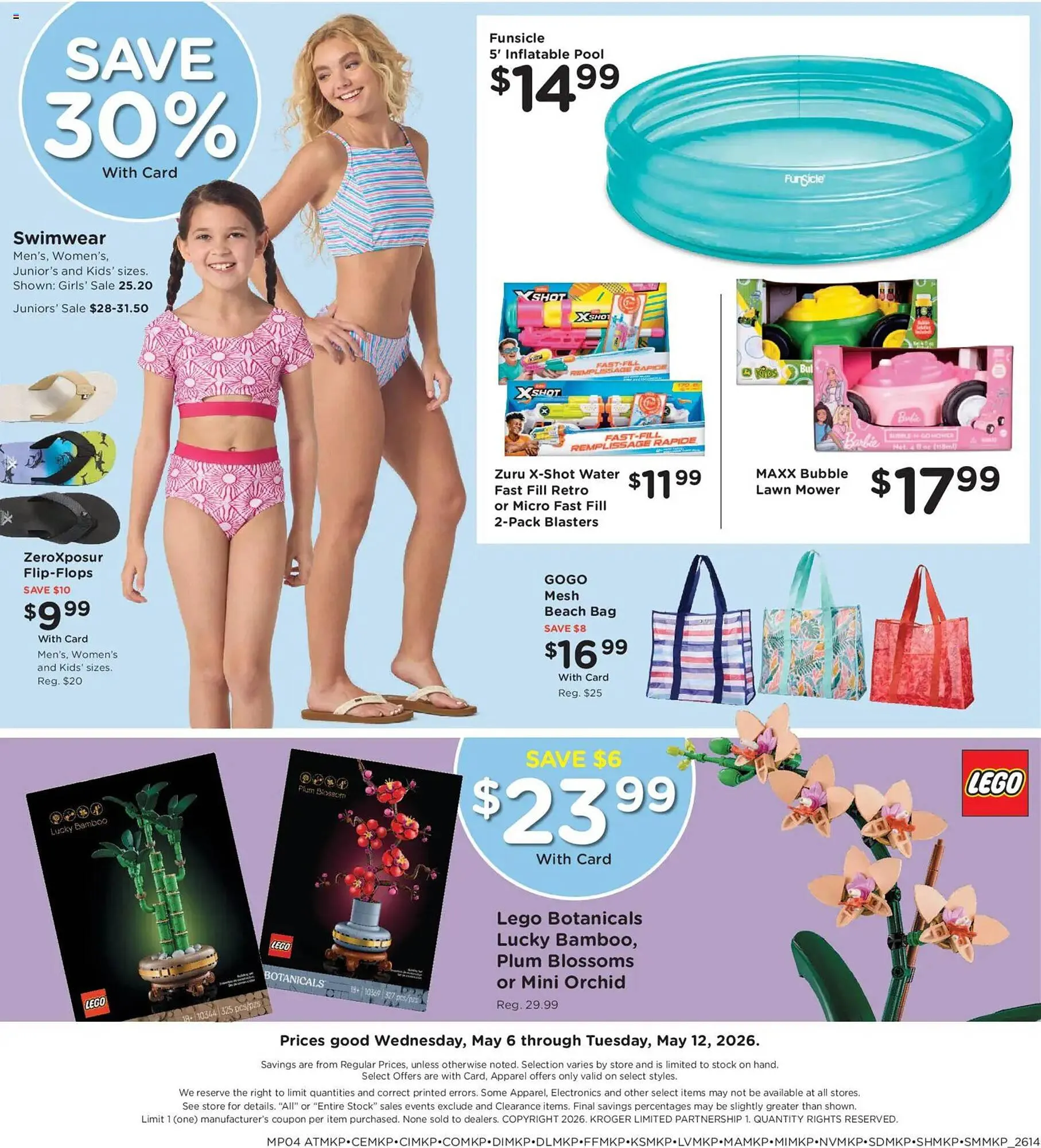Weekly promotion King Soopers weekly ad spanning from May 6 to May 13 2026 - Page 4 for Catalogue 365