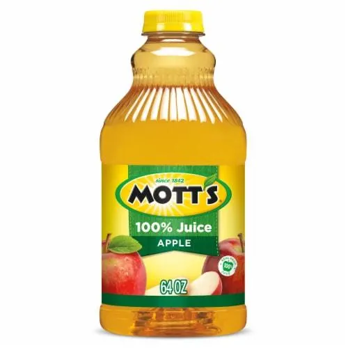 Mott's Original No Sugar Added 100% Apple Juice Bottle