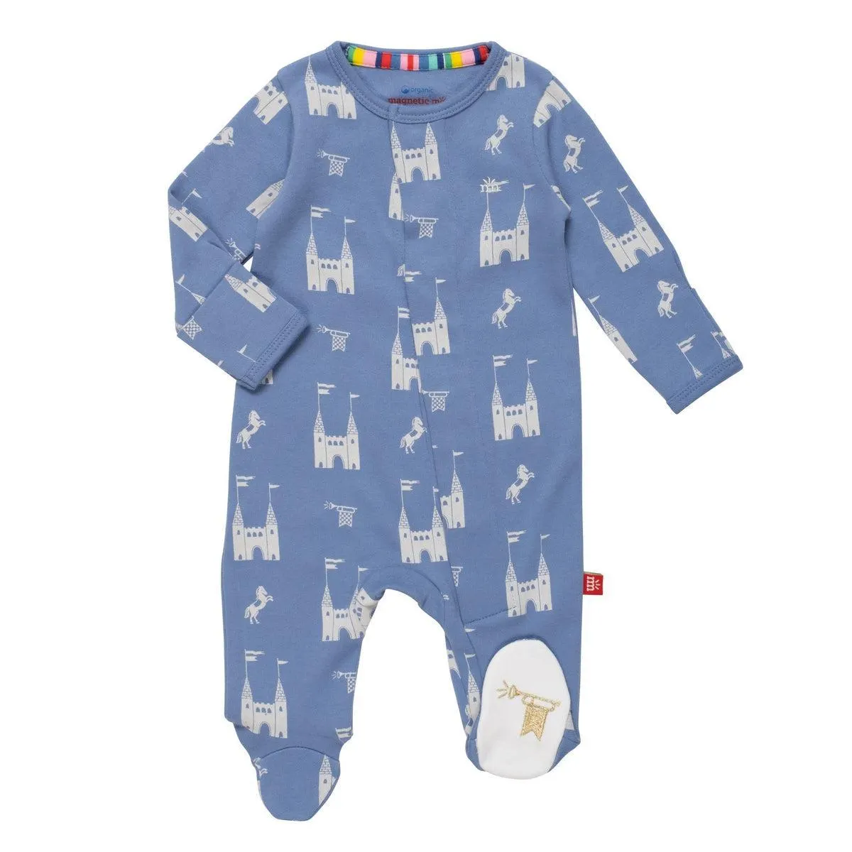 Magnetic Me the balmoral of the story organic cotton magnetic parent favorite footie