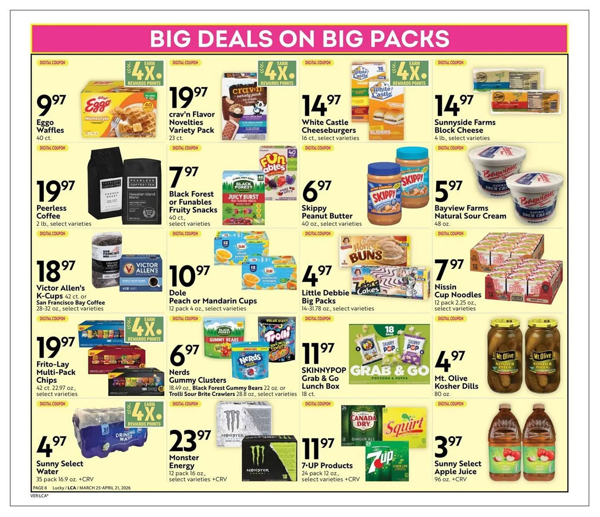 Weekly ad Lucky Supermarkets weekly ad from March 25 to April 21 2026 - Page 8