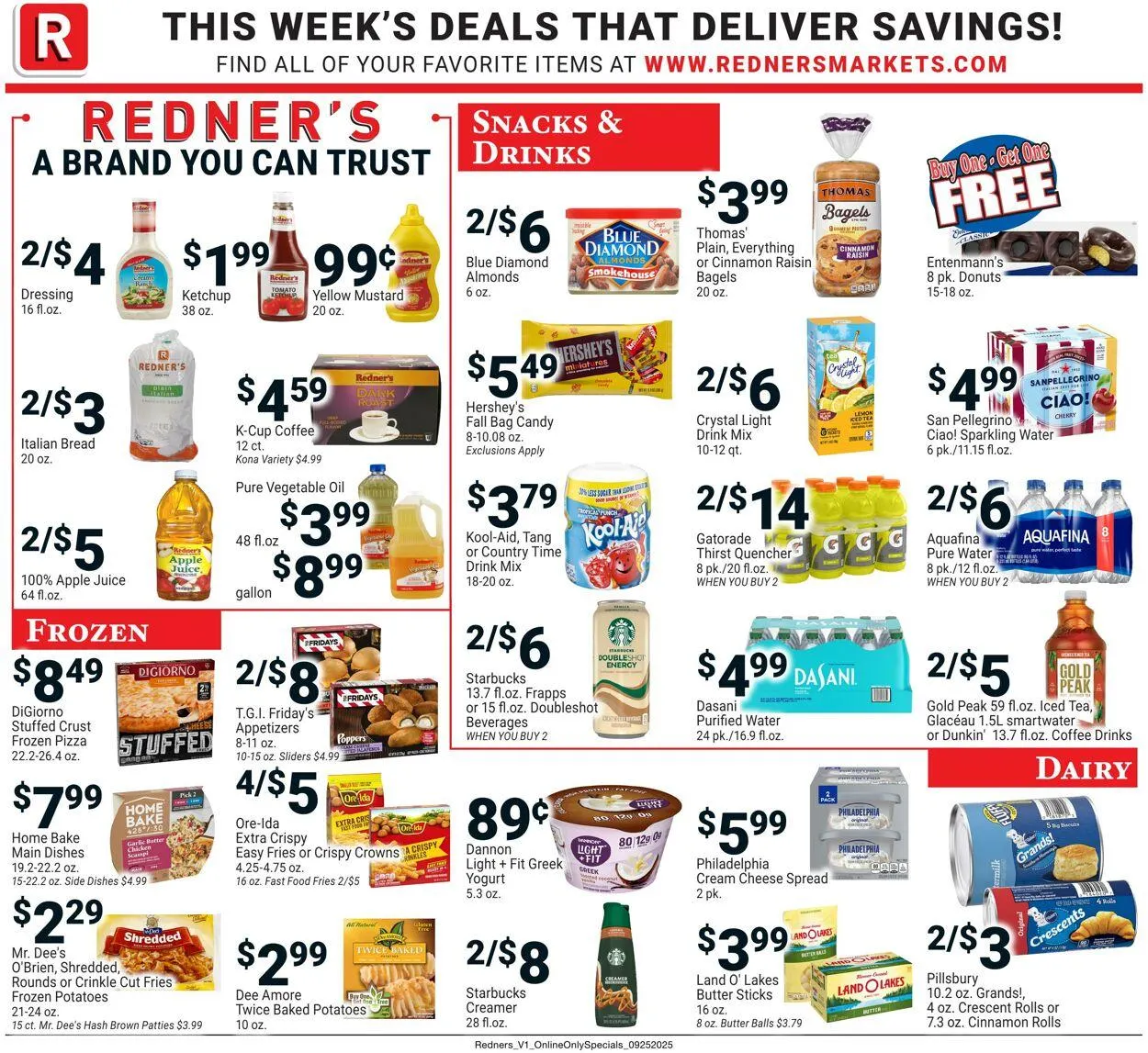 Weekly ad Redner’s Warehouse Market Current weekly ad from September 25 to October 1 2025 - Page 10