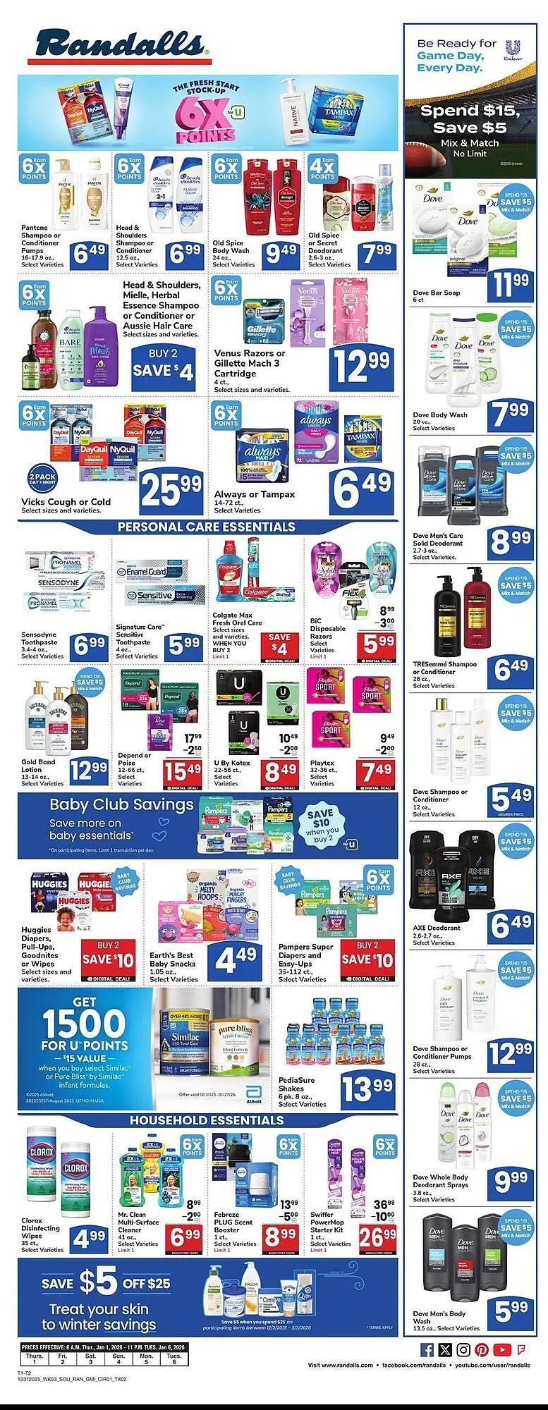 Weekly ad Randalls weekly ad from January 1 to January 6 2026 - Page 4