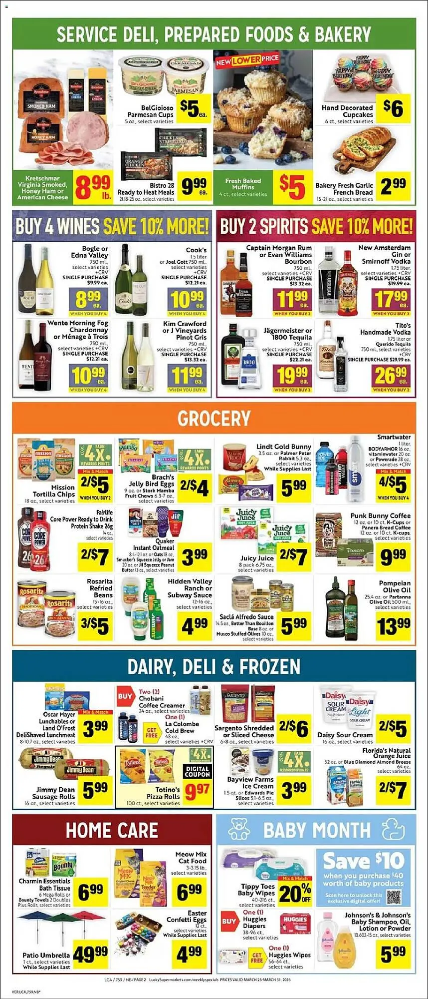 Weekly ad Lucky Supermarkets weekly ad from March 25 to April 1 2026 - Page 2
