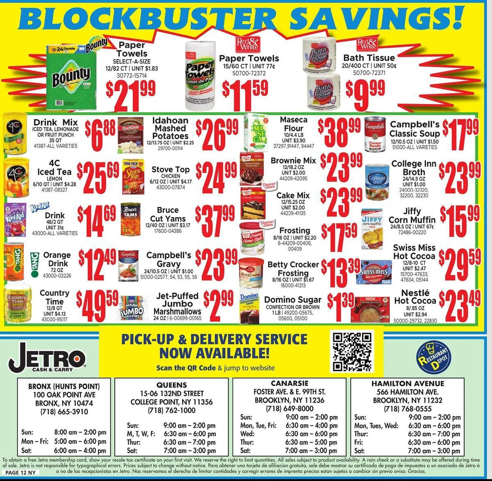 Weekly ad Jetro flyer from October 29 to November 13 2025 - Page 12