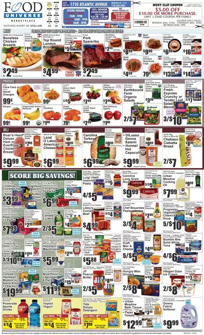 Weekly ad Great offer for bargain hunters from January 24 to January 30 2025 - Page 1