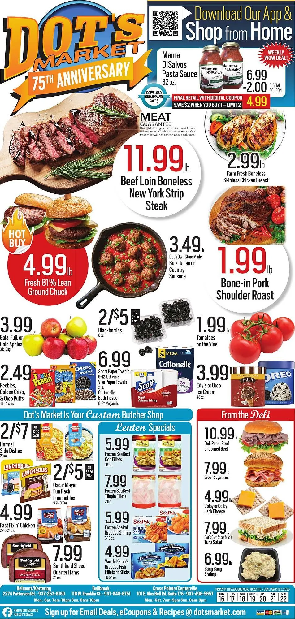 Weekly ad Dot's Market weekly ad from March 16 to March 22 2026 - Page 1