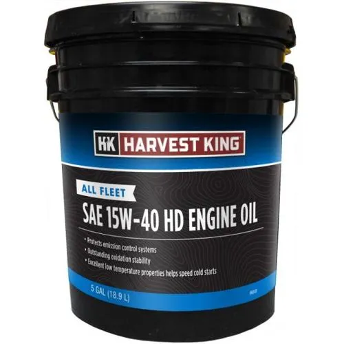 Harvest King All Fleet SAE 15W-40 HD Engine Oil - 5 Gal.