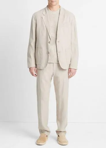 Relaxed Hemp Blazer