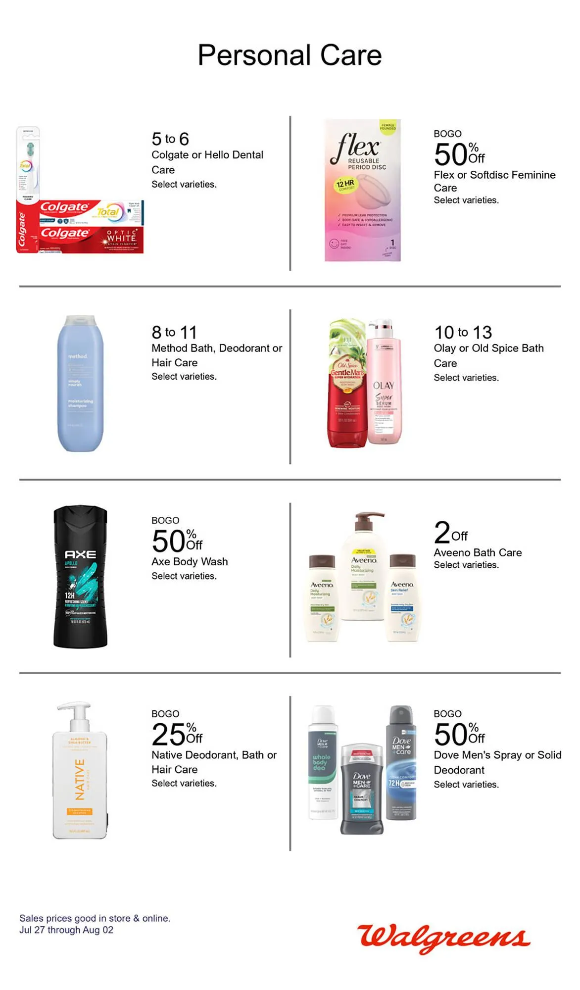 Weekly ad Walgreens Weekly Ad from July 27 to August 2 2025 - Page 22
