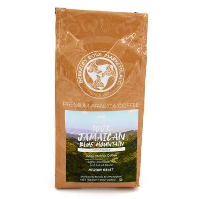 Berkeley Bowl Jamaican Whole Bean Coffee