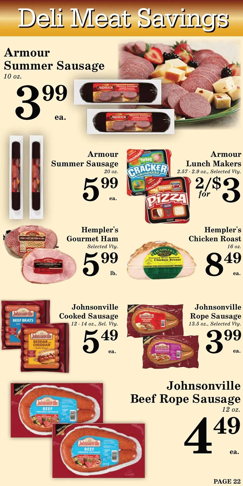 Weekly ad Harvest Foods weekly ad from March 4 to March 31 2026 - Page 23
