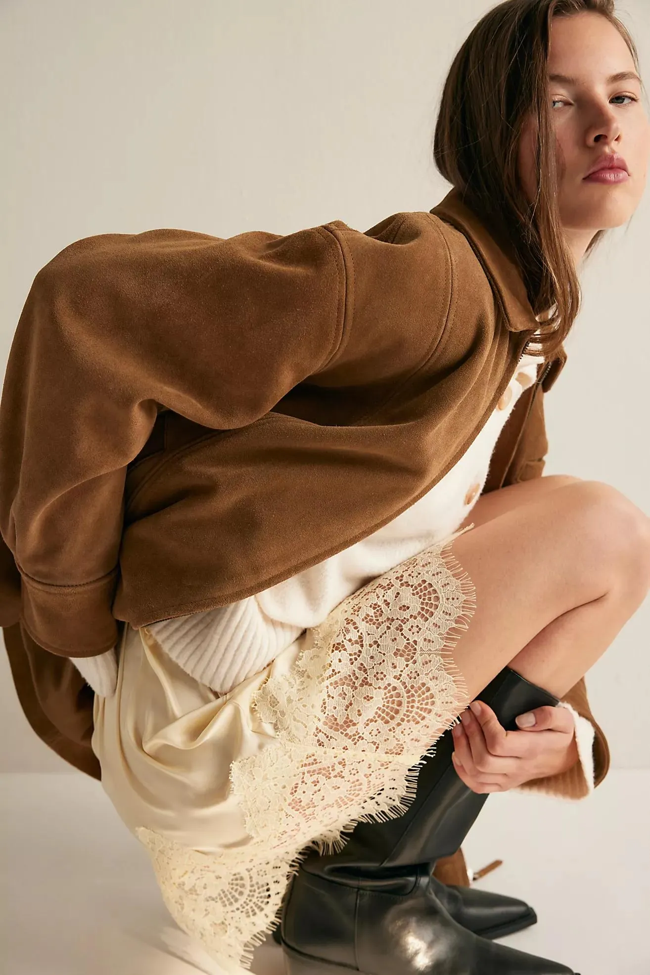 Meet Me In The Middle Half Slip