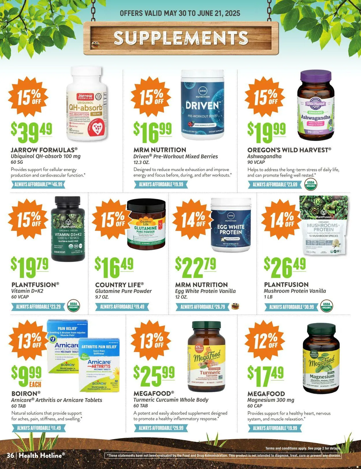 Weekly ad Natural Grocers from June 2 to June 18 2025 - Page 36