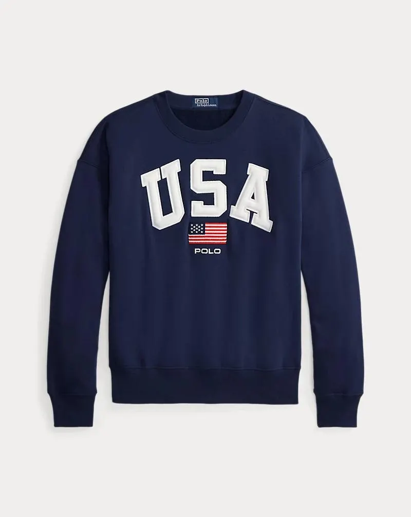 Vintage Fit Flag Fleece Sweatshirt