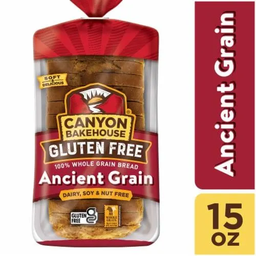 Canyon Bakehouse Gluten Free Ancient Grain 100% Whole Grain Bread