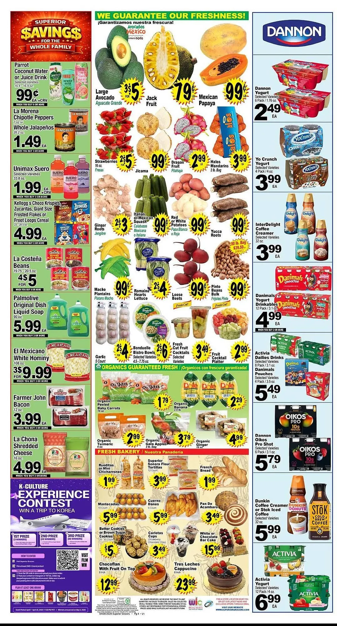 Weekly ad Superior Grocers weekly ad from April 8 to April 14 2026 - Page 4
