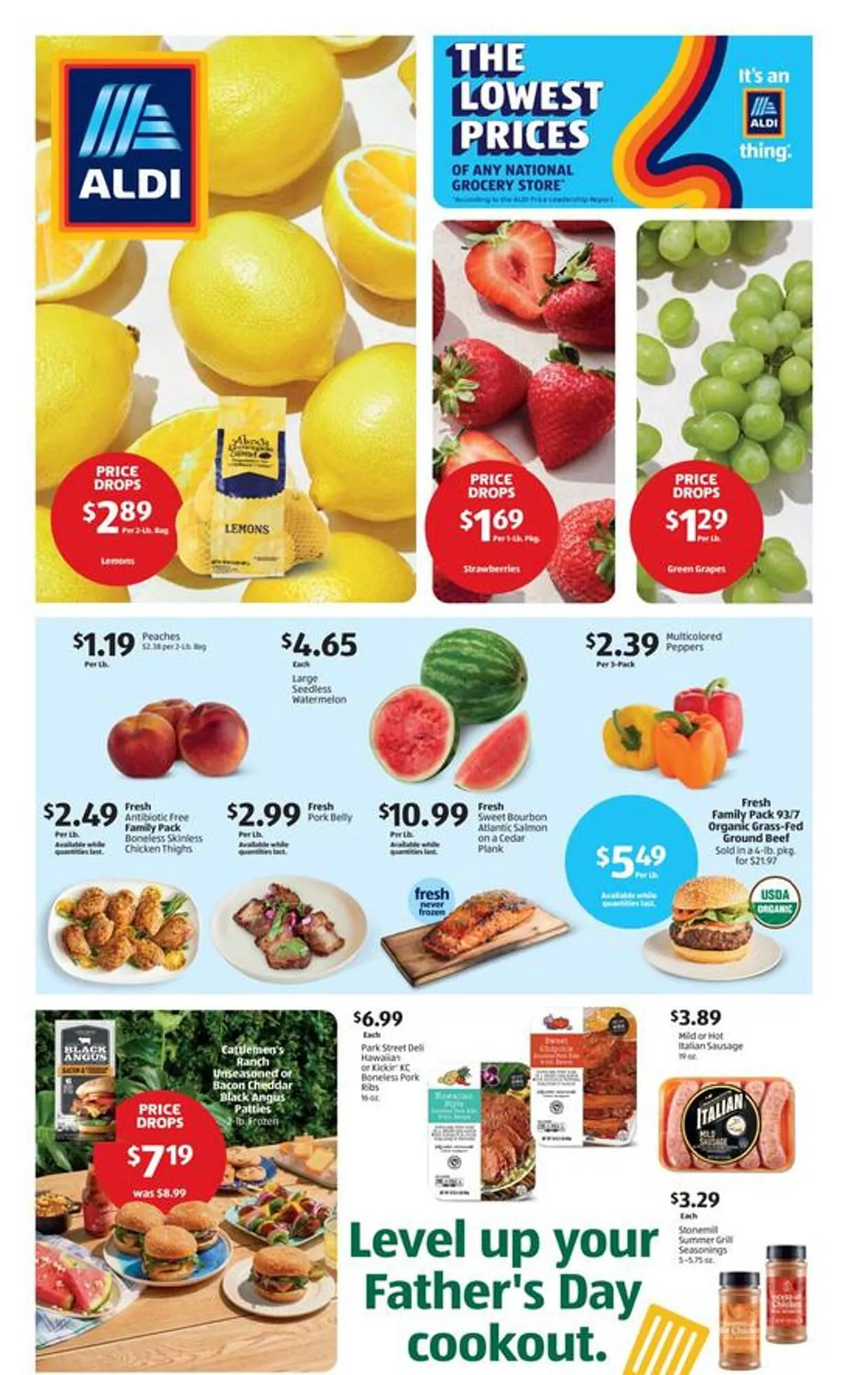 Weekly ad Aldi Weekly Ad from June 11 to June 17 2025 - Page 1
