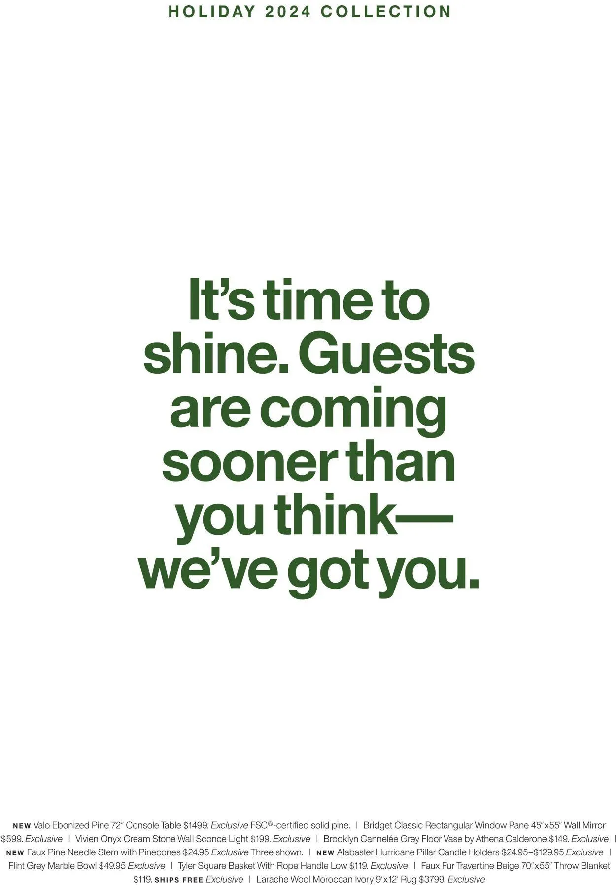 Weekly ad Crate & Barrel from November 4 to January 1 2025 - Page 55