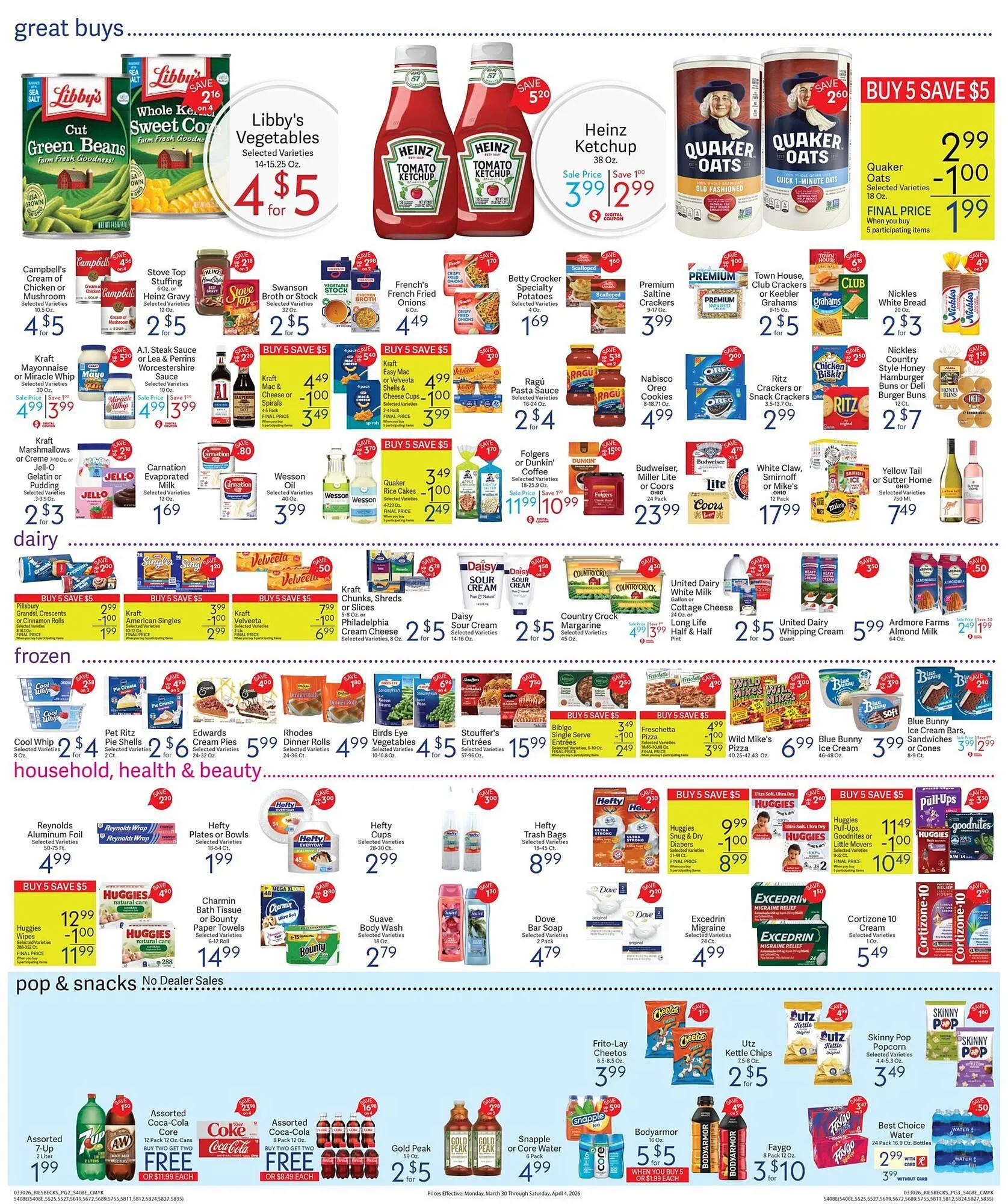 Weekly ad Riesbeck weekly ad from March 31 to April 4 2026 - Page 2