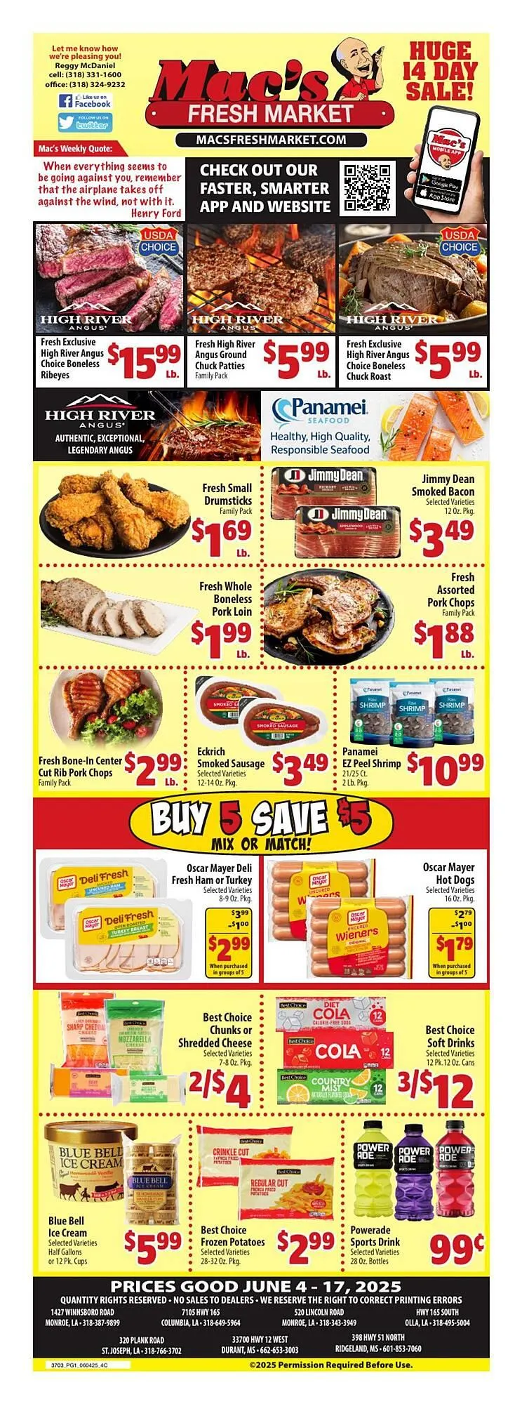 Macs Market Weekly Ad - 1