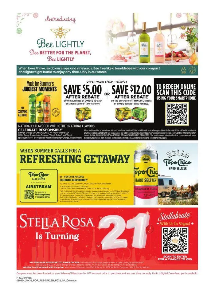 Weekly ad Albertsons - Portland - BBS from August 5 to September 8 2024 - Page 12