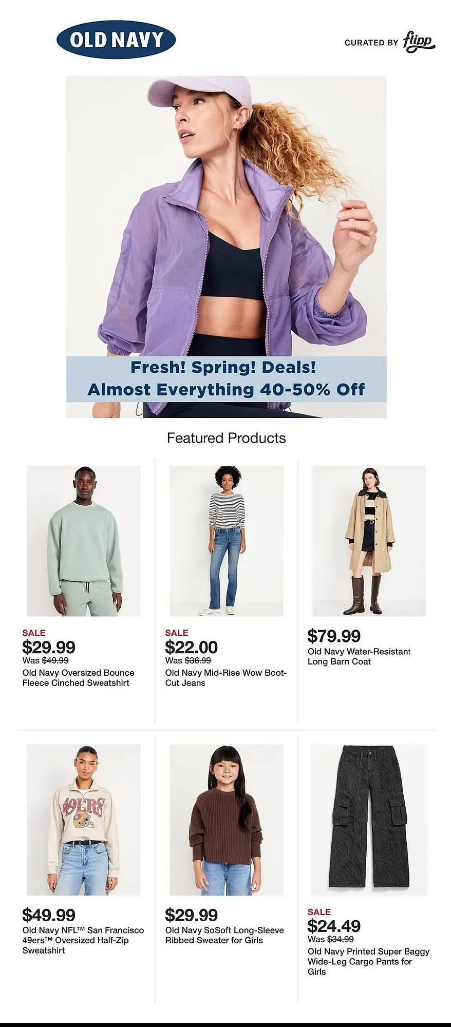 Weekly ad Old Navy weekly ad from September 29 to October 5 2025 - Page 1
