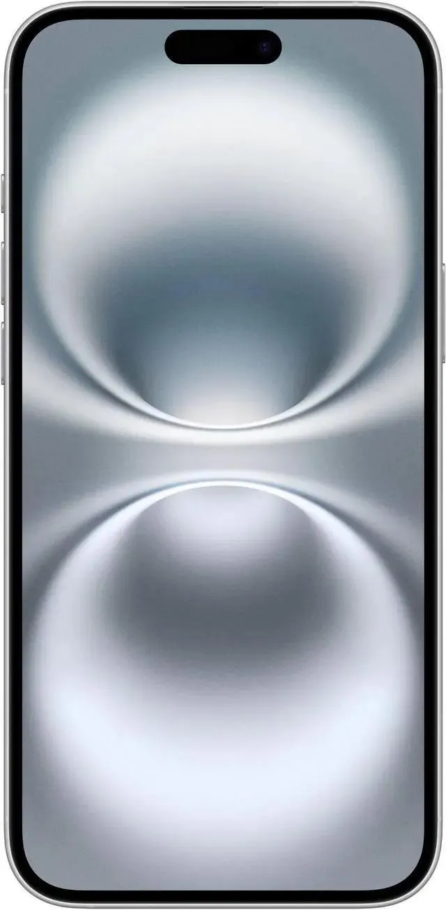 Apple iPhone 16 128GB, Refurbished Unlocked Cell Phone, White - Very Good Condition (Grade B)